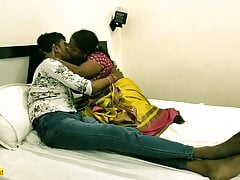 Indian husband fucking wife’s sister with dirty taking but he gets caught by wife!