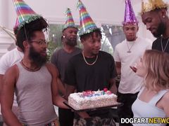 Coco Lovelock Gets 11 BBC's For Birthday Surprise